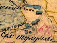 Тулубьево. План генерального межевания, 1790